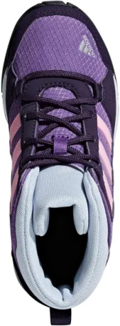 Ботинки для хайкинга детские Adidas TERREX HYPERHIKER MID фиолетово-темно-фиолетово-светло-розовые G27789