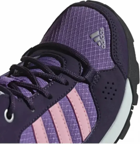Ботинки для хайкинга детские Adidas TERREX HYPERHIKER MID фиолетово-темно-фиолетово-светло-розовые G27789