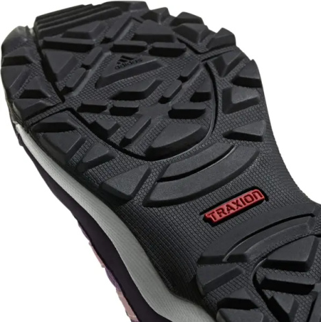 Ботинки для хайкинга детские Adidas TERREX HYPERHIKER MID фиолетово-темно-фиолетово-светло-розовые G27789