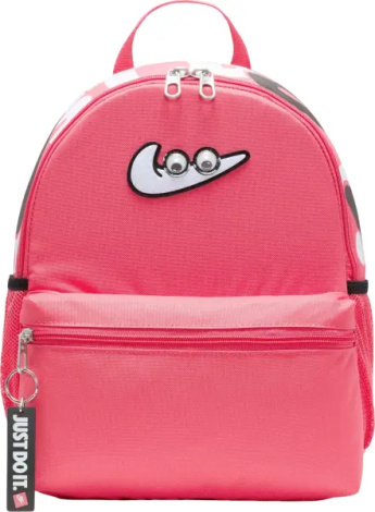Рюкзак подростковый Nike BRASILIA JDI MINI BACKPACK SWOOSHY розово-белый FZ7259-629