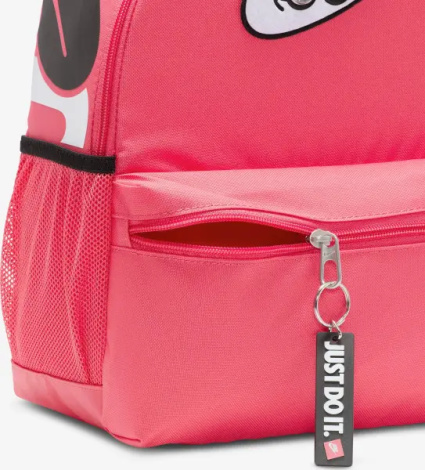 Рюкзак подростковый Nike BRASILIA JDI MINI BACKPACK SWOOSHY розово-белый FZ7259-629