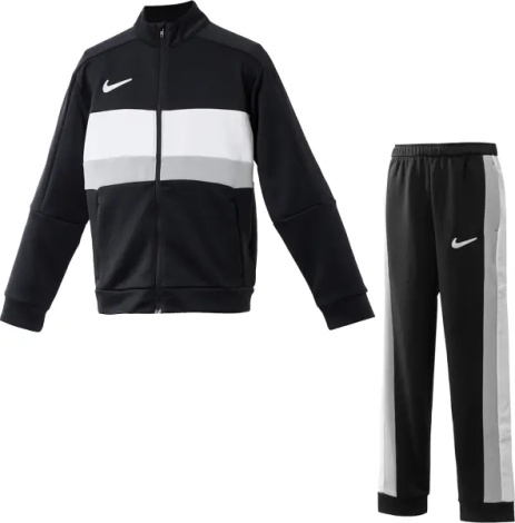 Спортивный костюм подростковый Nike ACADEMY DRI-FIT черно-бело-серый FZ5309-010__FZ5310-010