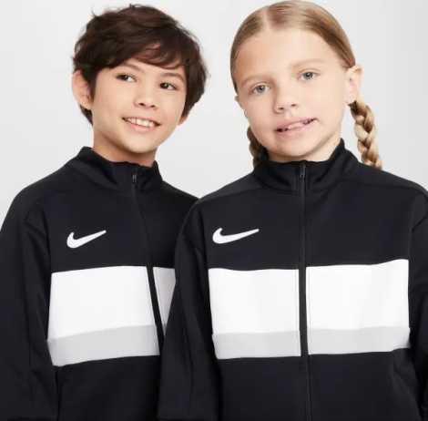 Спортивный костюм подростковый Nike ACADEMY DRI-FIT черно-бело-серый FZ5309-010__FZ5310-010