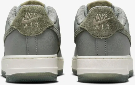 Кроссовки подростковые Nike AIR FORCE 1 LV8 (GS) оливково-серые FQ6948-001