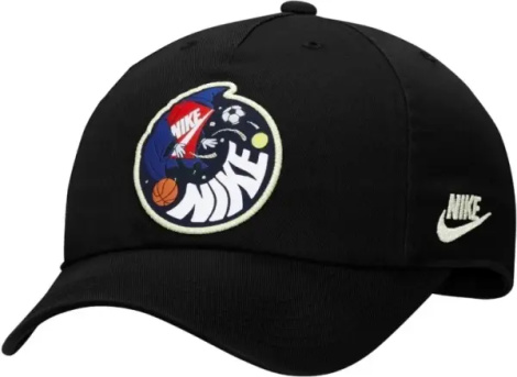 Кепка подростковая Nike CLUB черная FN9078-010