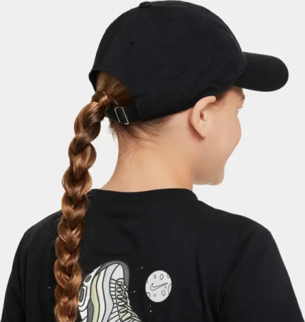 Кепка подростковая Nike CLUB черная FN9078-010
