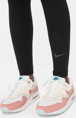 Легінси підліткові Nike SPORTSWEAR FAVOURITES HIGH-WAISTED чорні FN7779-010