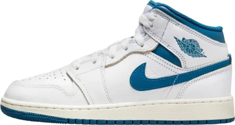 Кросівки підліткові Nike JORDAN 1 MID SE (GS) біло-сині FN7432-141
