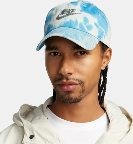 Кепка Nike CLUB UNSTRUCTURED голубо-белая FN4198-406