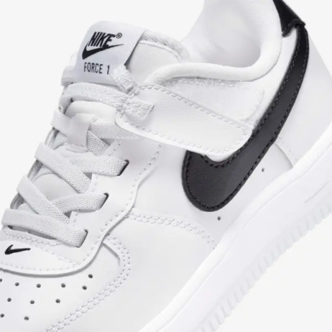 Кроссовки детские Nike AIR FORCE 1 LOW EASYON (PS) бело-черные FN0237-101