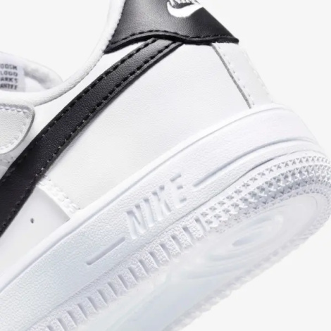 Кроссовки детские Nike AIR FORCE 1 LOW EASYON (PS) бело-черные FN0237-101