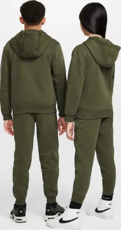 Спортивный костюм подростковый Nike SPORTSWEAR CLUB FLEECE оливковый FD3114-325