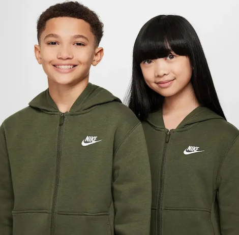 Спортивный костюм подростковый Nike SPORTSWEAR CLUB FLEECE оливковый FD3114-325