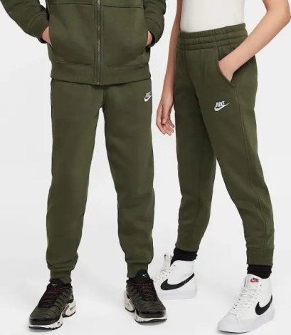 Спортивный костюм подростковый Nike SPORTSWEAR CLUB FLEECE оливковый FD3114-325