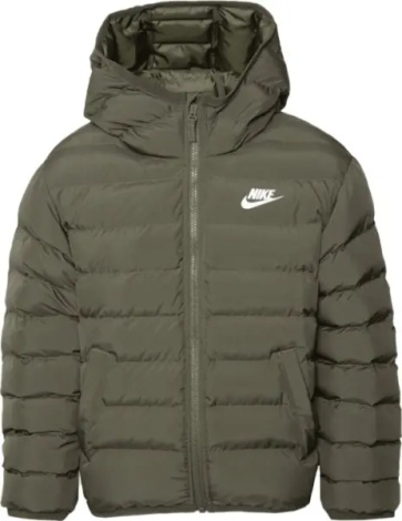Куртка підліткова Nike SPORTSWEAR LIGHTWEIGHT SYNTHETIC FILL LOOSE HOODED хакі FD2845-325