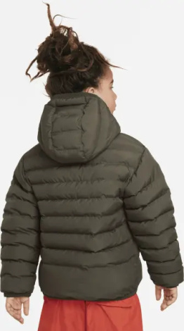 Куртка підліткова Nike SPORTSWEAR LIGHTWEIGHT SYNTHETIC FILL LOOSE HOODED хакі FD2845-325