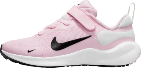 Кросівки дитячі Nike REVOLUTION 7 (PSV) рожево-білі FB7690-600