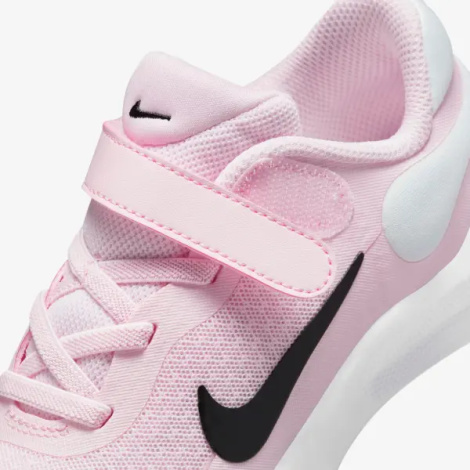 Кросівки дитячі Nike REVOLUTION 7 (PSV) рожево-білі FB7690-600