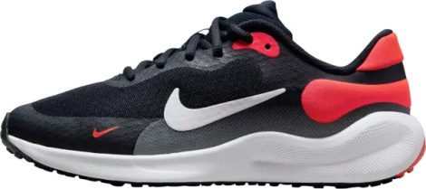 Кросівки бігові підліткові Nike REVOLUTION 7 (GS) темно-синьо-червоні FB7689-400
