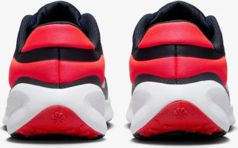 Кросівки бігові підліткові Nike REVOLUTION 7 (GS) темно-синьо-червоні FB7689-400