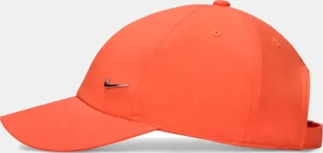 Бейсболка подростковая Nike DRI-FIT CLUB UNSTRUCTURED METAL SWOOSH оранжевая FB5064-842