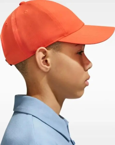 Бейсболка подростковая Nike DRI-FIT CLUB UNSTRUCTURED METAL SWOOSH оранжевая FB5064-842