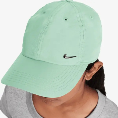 Бейсболка підліткова Nike DRI-FIT CLUB UNSTRUCTURED METAL SWOOSH світло-зелена FB5064-394