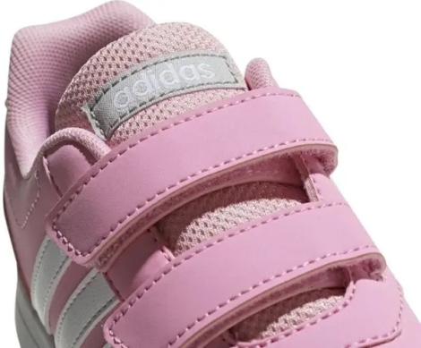 Кроссовки детские Adidas CORE VS SWITCH 2 CMF розово-белые F35694