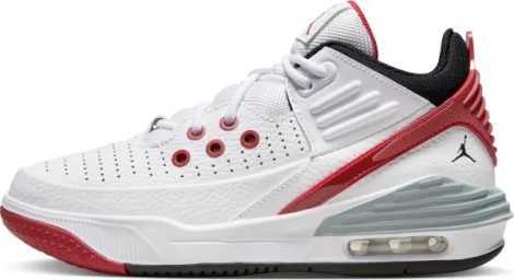 Кроссовки подростковые Nike JORDAN MAX AURA 5 (GS) бело-красно-черные DZ4352-101