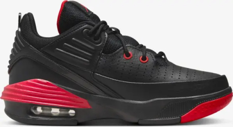 Кроссовки подростковые Nike JORDAN MAX AURA 5 (GS) черно-красные DZ4352-006