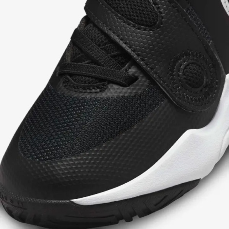 Кросівки дитячі Nike TEAM HUSTLE D 11 (PS) чорно-білі DV8994-002