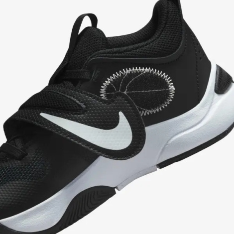 Кросівки дитячі Nike TEAM HUSTLE D 11 (PS) чорно-білі DV8994-002