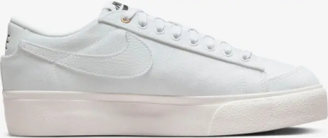 Кеди жіночі Nike BLAZER LOW PLATFORM CANVAS білі DV7475-100
