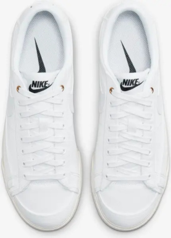 Кеди жіночі Nike BLAZER LOW PLATFORM CANVAS білі DV7475-100