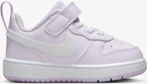 Кросівки дитячі Nike COURT BOROUGH LOW RECRAFT (TD) бузково-білі DV5458-500