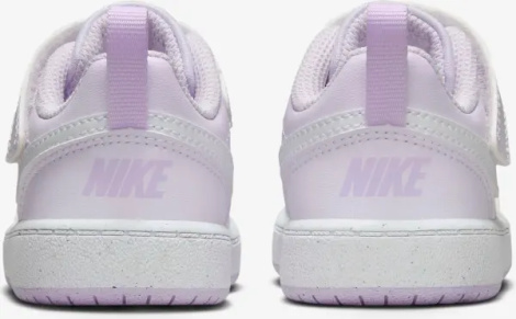 Кросівки дитячі Nike COURT BOROUGH LOW RECRAFT (TD) бузково-білі DV5458-500