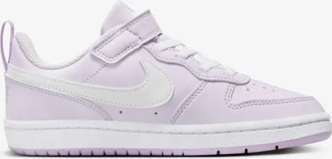 Кросівки дитячі Nike COURT BOROUGH LOW RECRAFT (PS) бузково-білі DV5457-500