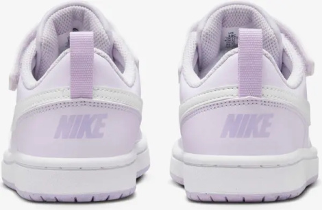 Кросівки дитячі Nike COURT BOROUGH LOW RECRAFT (PS) бузково-білі DV5457-500