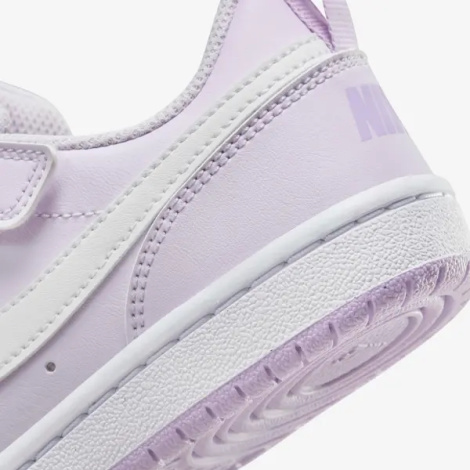 Кросівки дитячі Nike COURT BOROUGH LOW RECRAFT (PS) бузково-білі DV5457-500