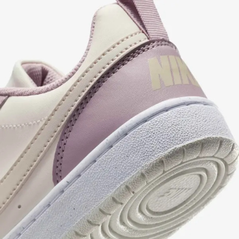 Кросівки підліткові Nike COURT BOROUGH LOW RECRAFT (GS) бежево-світло-рожеві DV5456-129