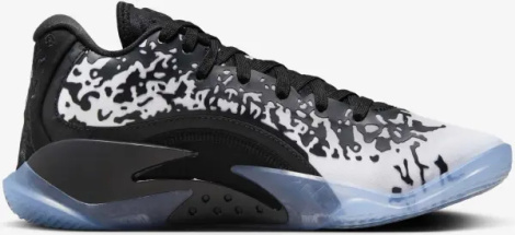 Кроссовки баскетбольные подростковые Nike AIR JORDAN ZION 3 (GS) черно-бело-оранжевые DV3869-018
