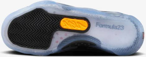 Кроссовки баскетбольные подростковые Nike AIR JORDAN ZION 3 (GS) черно-бело-оранжевые DV3869-018