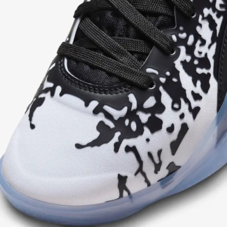 Кроссовки баскетбольные подростковые Nike AIR JORDAN ZION 3 (GS) черно-бело-оранжевые DV3869-018