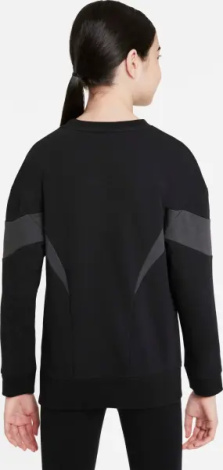 Світшот підлітковий Nike AIR FRENCH TERRY чорно-сірий DR8532-010