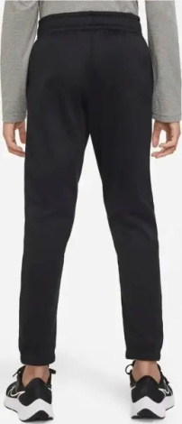 Спортивні штани підліткові Nike THERMA-FIT GRAPHIC TAPERED чорні DR8464-010