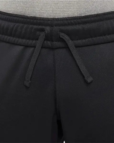 Спортивні штани підліткові Nike THERMA-FIT GRAPHIC TAPERED чорні DR8464-010