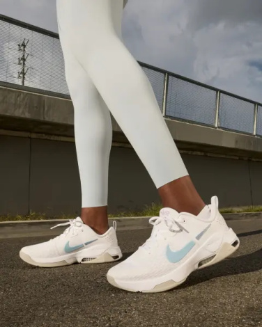 Кроссовки для тренировок женские Nike ZOOM BELLA 6 бело-голубые DR5720-106