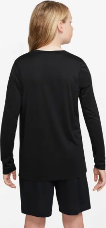 Лонгслів підлітковий Nike DRI-FIT TRAINING чорний DQ8811-010