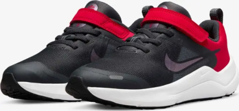 Кроссовки детские Nike DOWNSHIFTER 12 (PSV) черно-красные DM4193-001