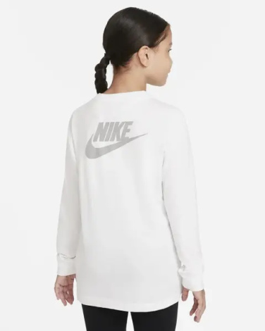 Лонгслів підлітковий Nike SPORTSWEAR білий DM3456-100